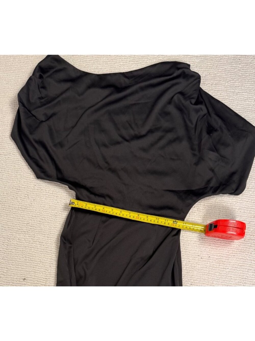 Elliatt Renders One Black Asymmetrical Dress Small Gown - Picture 12 of 16